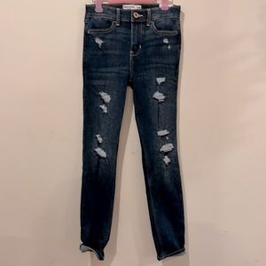 abercrombie kids high rise jean legging